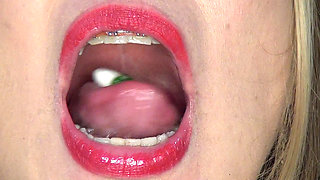 Swallowing Christmas Canes Without Hands