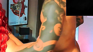 Ms. Red X Gets X Rated with BBC