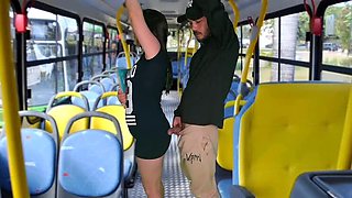 Busty Latina student Jennyferpimenta gets fucked hard on public bus - uncensored 4k