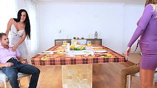 Cum Here—Would a Foursome With Your Stepmommies Make You