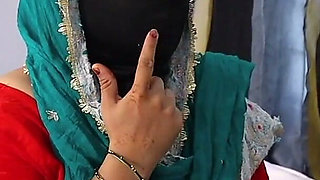 Indian Saas Tests Her Future Damaad and Fucked with Him