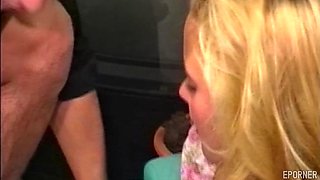 Vintage Blonde's Double Passion Erupts with Sultry Heat