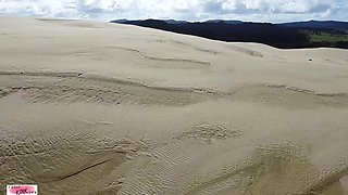 Lost girl fucked by stranger in middle of the desert