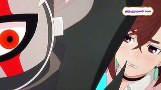Adult Momo drags Okarun into wild psychic sex - Anime Parody