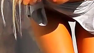 Hot Amateur Big Pussy Latina Flashing Ass and Tits