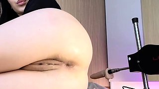 Bikini blonde amateurs first anal sex while useing a toy