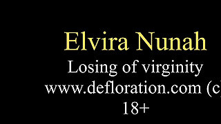 Elvira Nunah hardcore defloration virgin pussy