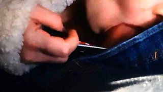 Redhead Babe Sucks Off Driver to Pay for Taxi Ride