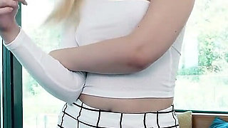 Bonus: Blonde Beauty Nikoletta Queen with Amazing Bubble Butt