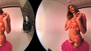 Cute curly brunette solo webcam masturbation