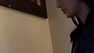 Slutty Brunette Fucked in an Interracial Threesome Enjoys Two Hard Cocks