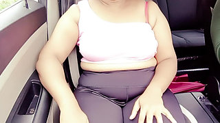 Desi Big Boobs Bhabhi Risky Blowjob, Handjob Fuck