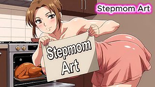 JOI Stepmom Cooking Naked Turkey - Come with me 100 Youll Cum - Hot Dirty Talk