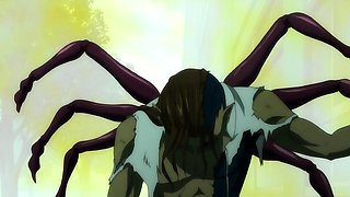 Hentai redhead gives blowjob and having sex