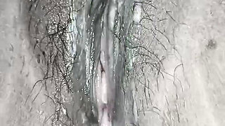 Cucumber Put in the Ass of a Female Friend