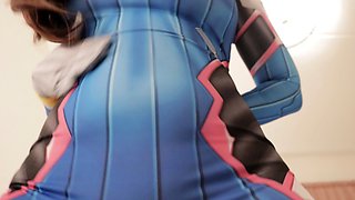 Close up cock jerking solo