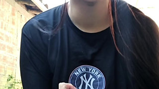 PORN ACTRESS IS SURPRISED BY HER FATHER-IN-LAW AND TOUCHES HER BIG TITS