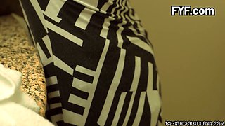 Ava Addams seduces her boss Johnny Sins with her big tits and sexy body in a steamy hotel roleplay