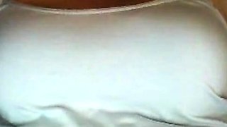Italian Amateur With Big Tits on Webcam