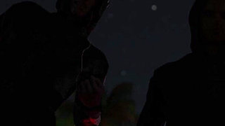 Dominos Beach 17: Emily & John's Beach Mouth-to-mouth Practice