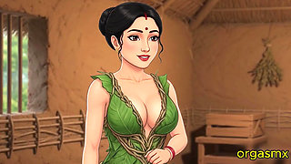 Desi Tribal Village Beauty Hot Passionate Night with Traveler in Forest Hut