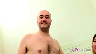 Mexicana blowjob with her big boobs