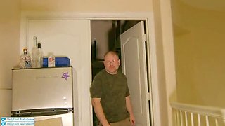 Real Cuck Queen Wife Gets Hubby a Sex Swing Gift - Then Cleans Up His Creampie