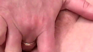 Hot American MILF Strips Naked Plays with Her Trimmed Ginger Pussy