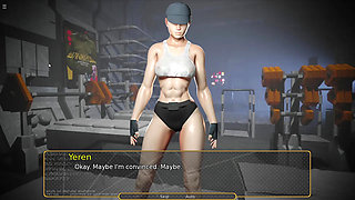 Ahsoka XXX - Fucking a Gym Girl and Ahsoka Tano's Buttocks