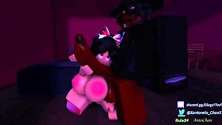 Roblox Sex with Big Black Dick