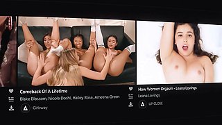 Girlsway - cougar krystal davis watches stepbae Kimmy Kimm in wedding dresses & prays one last fuck