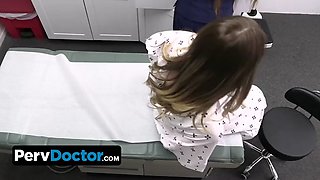 Beautiful teen agrees to let her doctor do what he wants
