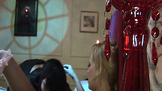 Widows on Fire Scene-4_blonde Widow Gets Fucked by Her Lesbian Friend with a Strap-on.