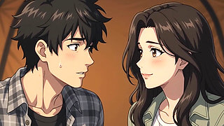 Too Close to Resist Forbidden Night in the Tent Hentai