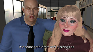 Sexy and Innocent Professor Fucked by an Old Man's Cock and Turned Into His Personal Slut