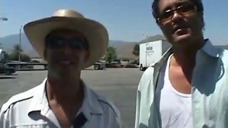 Her first rough bangvan fuck orgy: Blowjob, Hardcore  Anal Porn