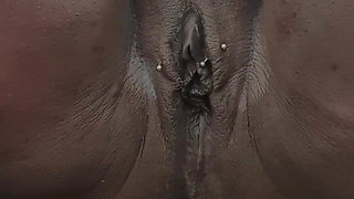 Plus Size Naked Hooded Ebony Submissive