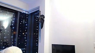 Sexy amateur teen with big boobs gives blowjob