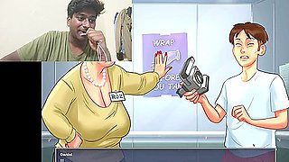 Summertime Saga - Old Lady Fucks College Student 18+ At Hospital