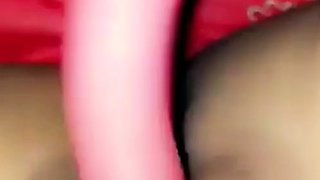 Awesome Teen With Big Boobs Dildo Masturbation