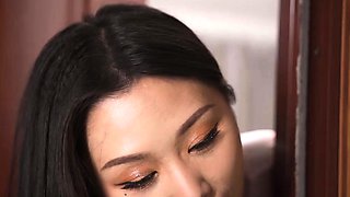 Small titted Asian deep nub and ass fuck
