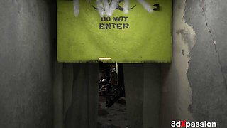 3DXPassion - cumshot on back video