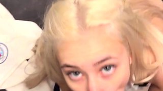 Rusitaok Petite Maid Gets Her Tight Asshole Stretched
