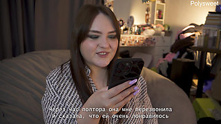 Porn story -She asks me to cum without taking out her cock (pegging, cunnilingus)