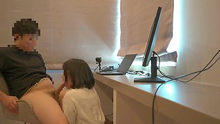 Stepmother from Korea involved in a steamy affair with a mature Chinese model