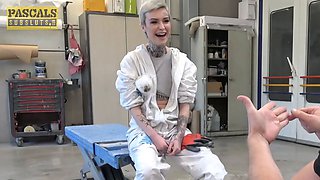Pascalssubsluts - short hairy Tabitha Poison nailed toughly