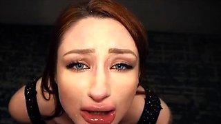 Steamy Shower Blowjob with Fetish Facial and Pissing Bliss