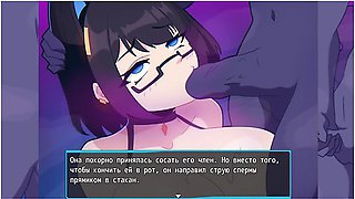 Waitress Learns To Serve Customers Dicks. Female Voice With Car Toon