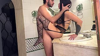 Hardcore Latina Teen Slut Gets Dominated and Spanked in Bathroom 4K