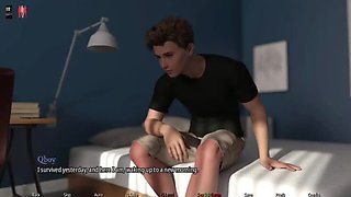 Unexpected View of Naughty MILF Teacher with Big Tits - 3D Animation Fuck in Park